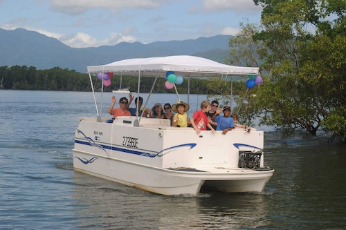 Trinity Inlet Self-Drive Pontoon Hire in Cairns