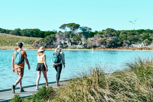 Rottnest Island Lakes & Bays Guided Hike - 3.5 Hrs