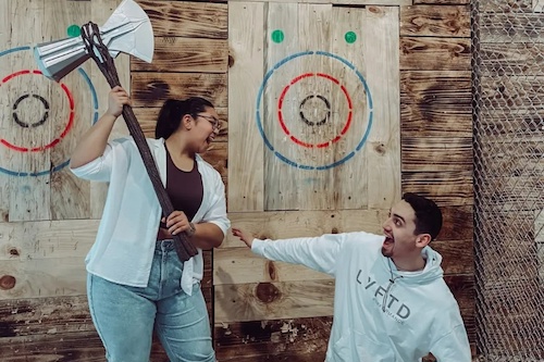 Date Night & Valentines Day Axe Throwing at Blacktown