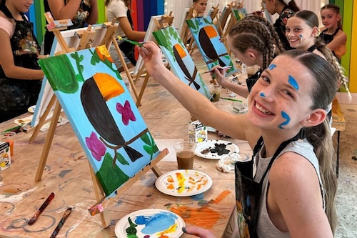 Creative Kids Birthday Parties: Paint & Play